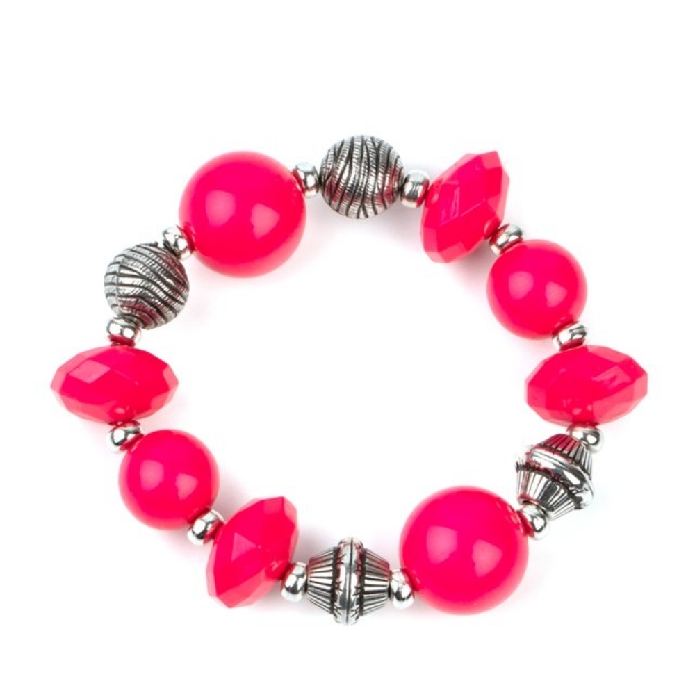 Day Trip Discovery Pink Bracelet
